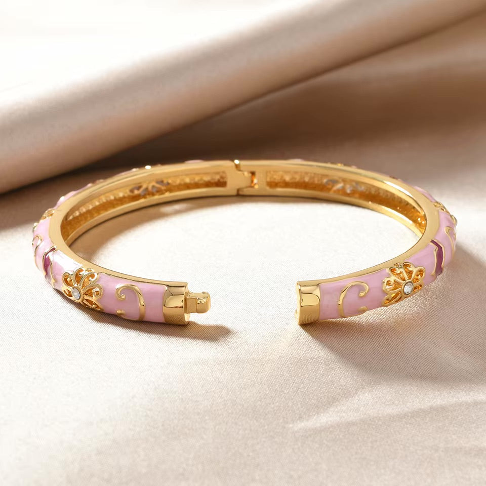 BRACELET JONC FLORA