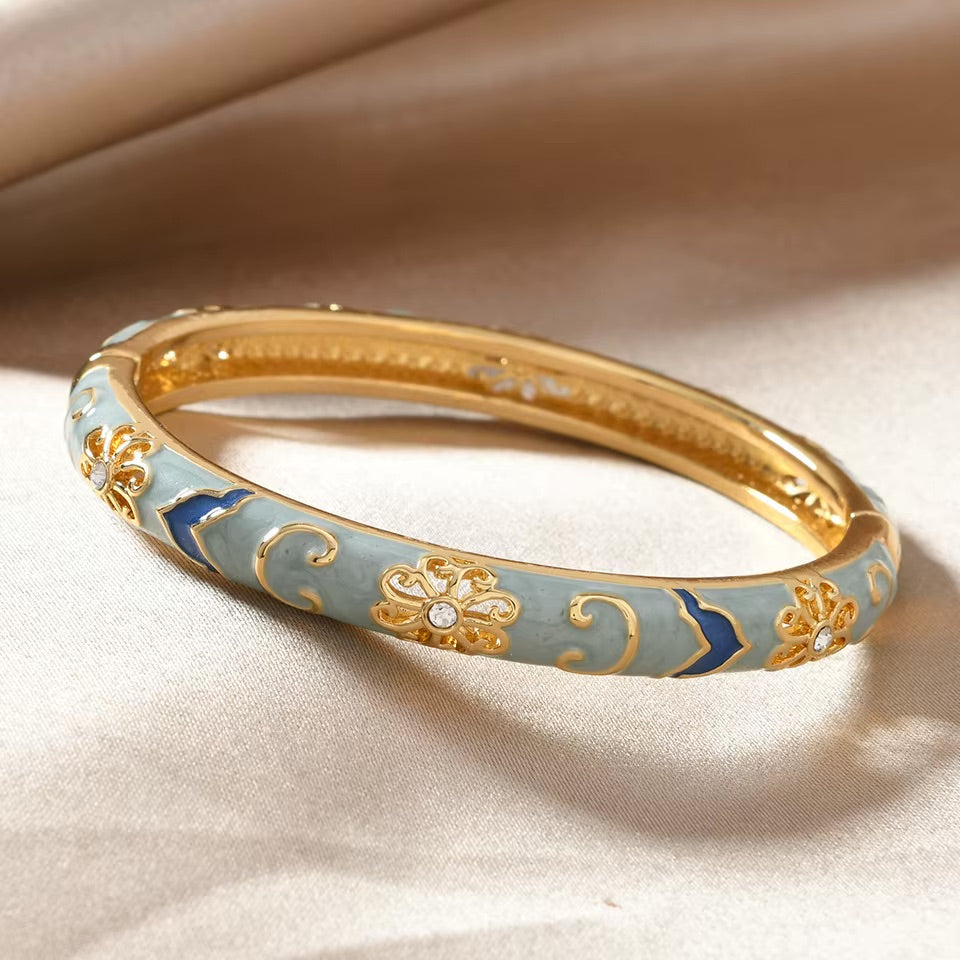 BRACELET JONC FLORA