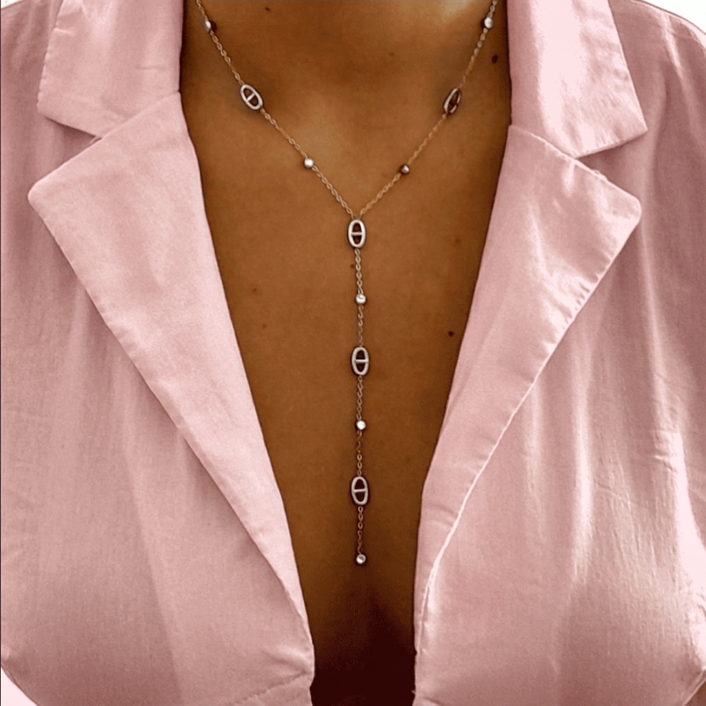 COLLIER Y MAILLE MARINE