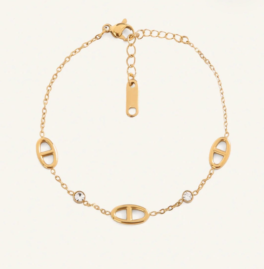 BRACELET MAILLE MARINE