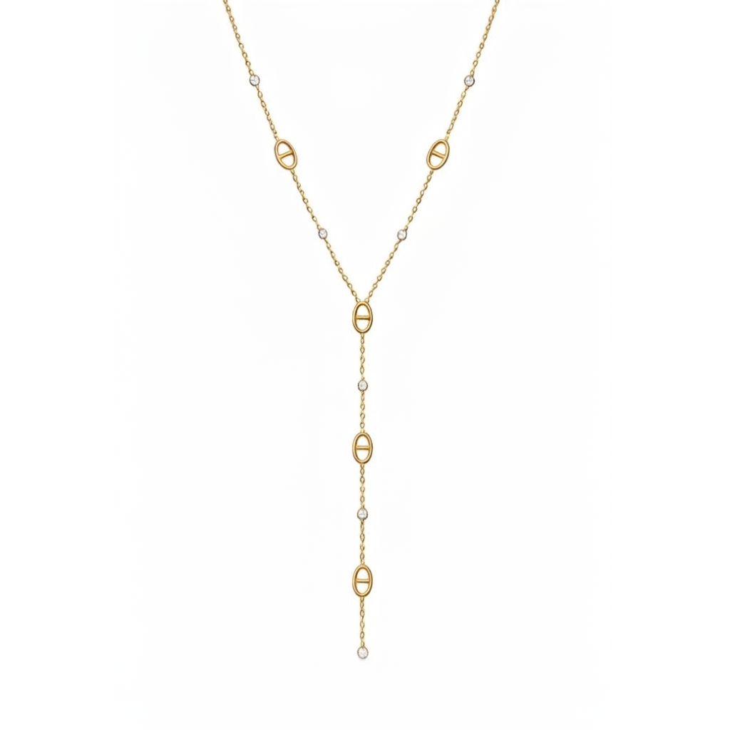 COLLIER Y MAILLE MARINE