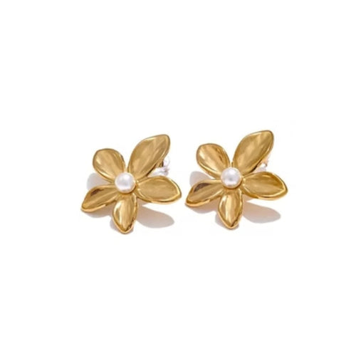 BOUCLES D'OREILLES FLEUR